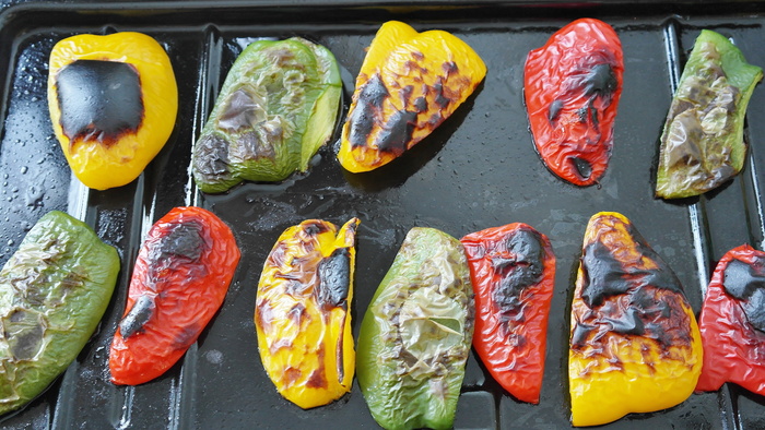 辣椒，辣椒蔬菜，食品，蔬菜，红色，绿色，黄色，准备