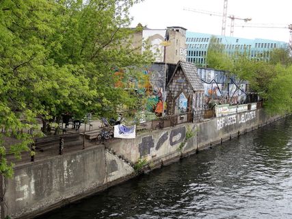 柏林，河流，耐用，水，建筑结构，建筑，植物，树木