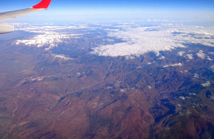 天空，全景，旅行，山，风景，自然，云，没有人