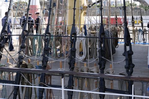 帆船训练船，帆船训练船mir，帆船，全船给我，绳索，解冻，绳索，护罩