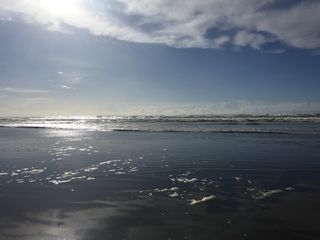 海滩，海洋，太平洋，海岸，水，自然，海洋，天空