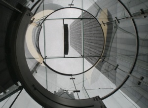 苹果商店，曼哈顿，纽约，第五大道，celling，glass，architecture，view