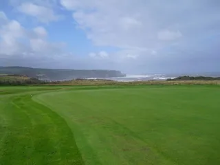 绿色、草地、雨云、高尔夫球场、苏格兰、高尔夫、运动、天空