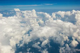 胶片、天空、clounds、雾、温暖、上方、空气、无人机