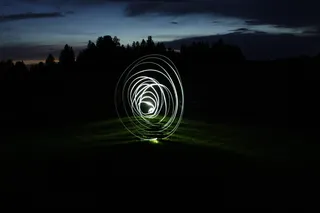 美国, 卡利斯佩尔, 天空, 长时间曝光, 夜, 自然, 云-天空, 植物