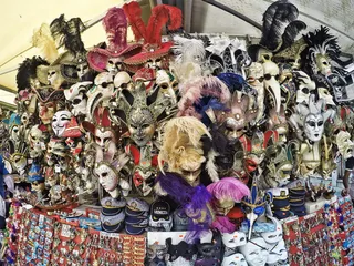 威尼斯，意大利，手工制作，威尼斯人，舞会，游客，美女，面具