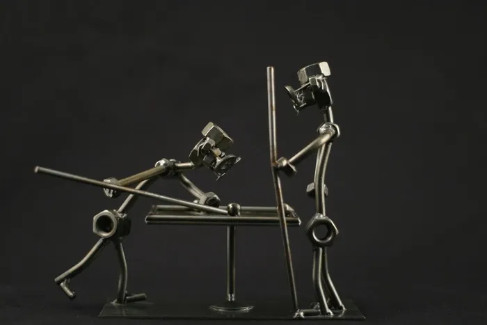 台球，游戏，人物，金属，摄影棚，室内，黑色背景，音乐