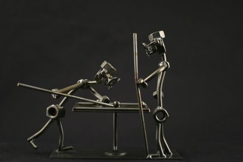 台球，游戏，人物，金属，摄影棚，室内，黑色背景，音乐