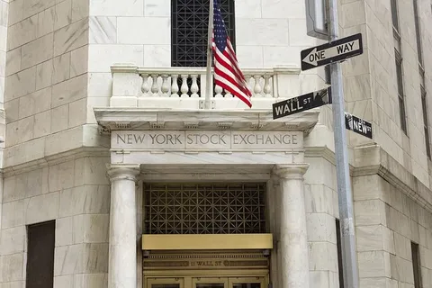 纽约证券交易所大楼。 纽约证券交易所大楼。