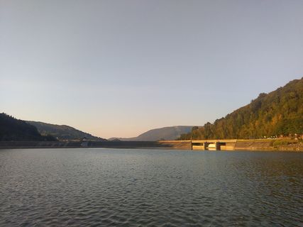 防火墙，湖，放松，山，水，风景-自然，自然之美，天空
