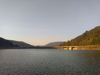 防火墙，湖，放松，山，水，风景-自然，自然之美，天空