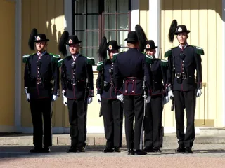 卫兵，换岗，传统，军事，制服，仪式，宫殿，仪式