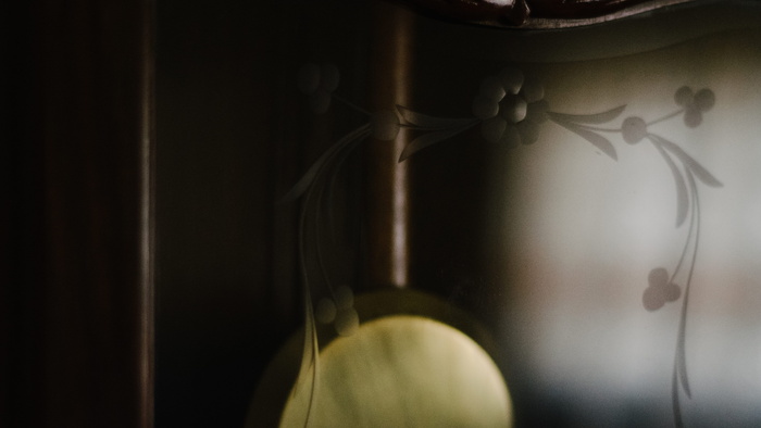 时钟, 时间, 室内, 菜鸟图库, 人, 特写, 黑暗, 成人