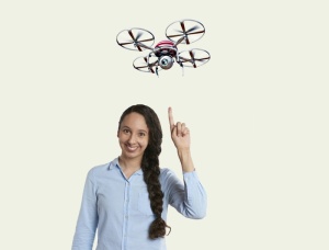 cctv、四翼机、摄像机、无人机、苍蝇、机器人、多翼机、遥控器
