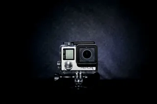 黑色，灰色，gopro英雄4，hero4，gopro，英雄，动作，相机