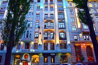 傍晚，基辅，城市，城市景观，旅游，建筑，建筑外观，建筑结构