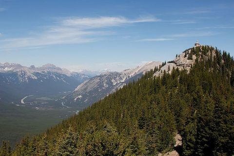 山顶,硫磺山,宇宙射线站,风景,山,自然,天空,加拿大 山顶,硫磺山,宇宙射线站,风景,山,自然,天空,加拿大