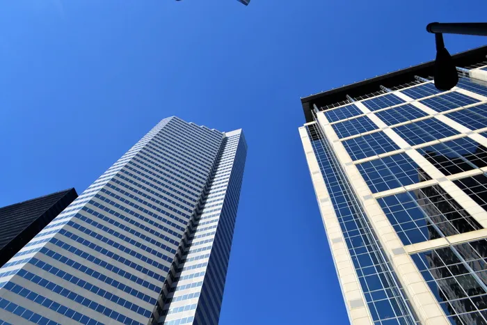 商业建筑、房地产、结构、窗户、电力、技术、当代、电力