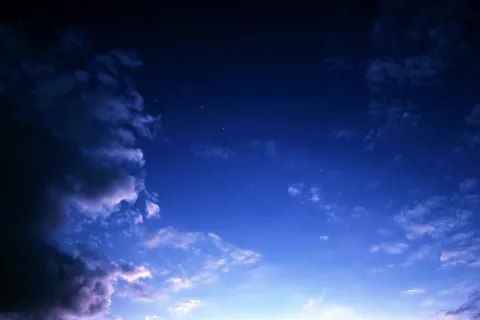 大熊座，夜晚，天空，云，星星，克里亚蒂夫，曼奇克，云天