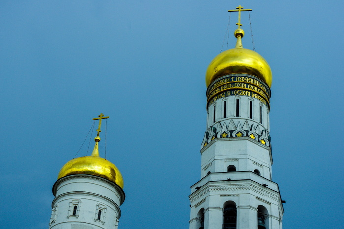 莫斯科、cateral、俄罗斯、宗教、穹顶、东正教、黄金、大教堂穹顶