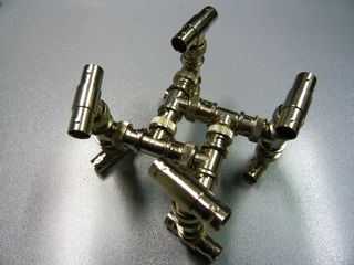 金属、离合器、复制器、重复、连接、室内、特写、静物