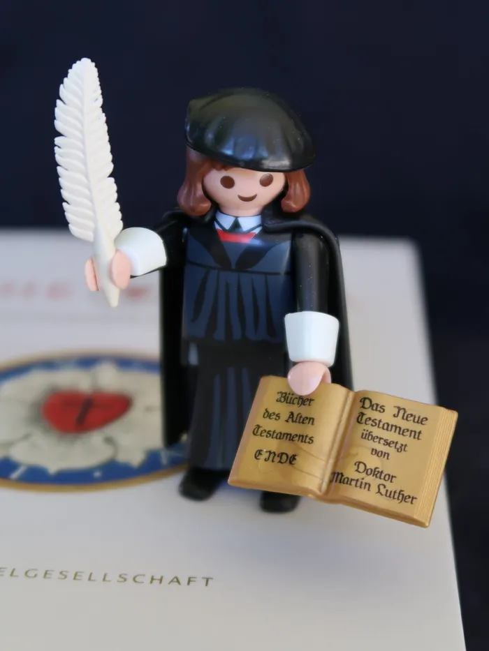 马丁·路德，圣经，信仰，新教，宗教改革，playmobil，路德年，路德