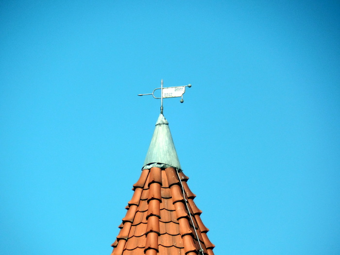 风向标，风向，风，天气，风向标，风向传感器，风速，蓝色