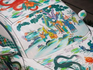 汽车、运动、喷漆、汽车、保时捷、多色、艺术和工艺、创意