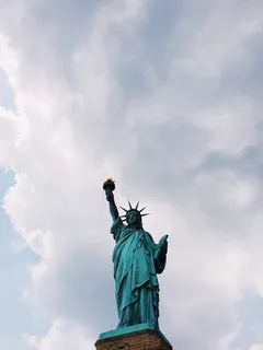 纽约，美国，无名路，自由女神像，铜，金属，历史，美国