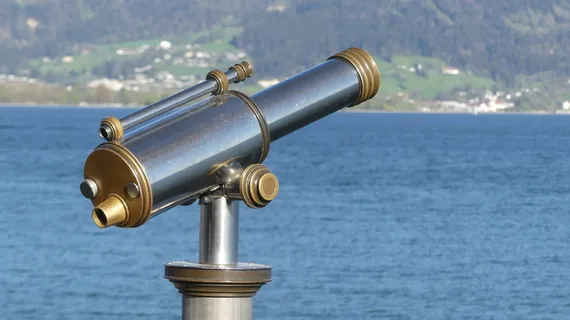 望远镜，水，风景，自然，旅行，湖泊，水，蓝色