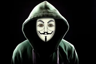 盖伊·福克斯面具连帽衫，黑客，攻击，面具，互联网，匿名，二进制，一