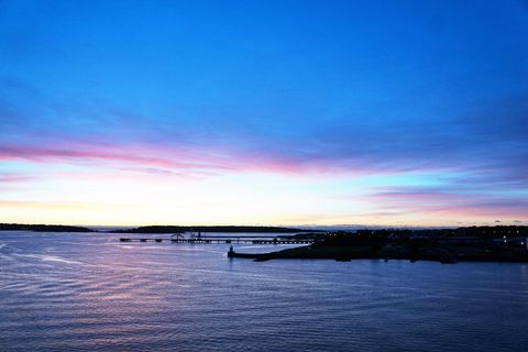 日出，缅因州，日落，波特兰，大海，傍晚，美国，早晨