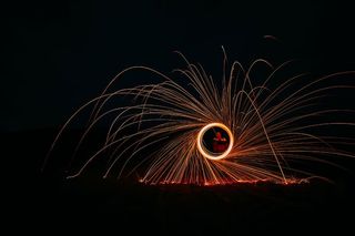 人，波伊舞，时间，流逝，摄影，圆圈，钢铁，羊毛