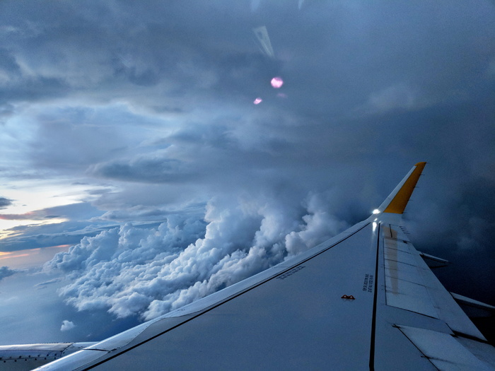 意大利，菲米奇诺，莱昂纳多·达国际机场，wing，rome，scape，plane，空中客车