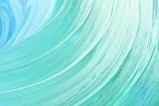 青色，白色，波浪，抽象，绘画，模糊，邪恶，虫子