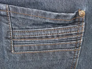 牛仔裤，服装，棉花，缝线，纺织品，袋子，休闲服，牛仔布