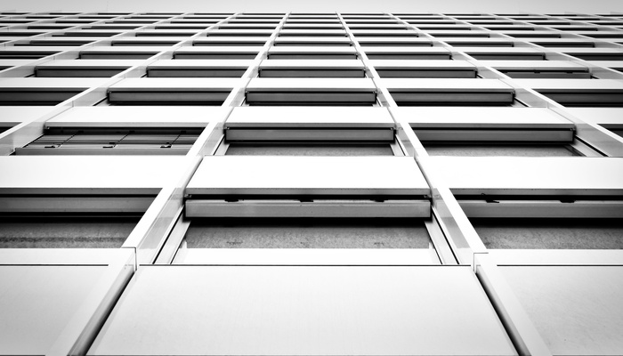 立面、结构、建筑、建筑、窗户、玻璃、现代、高
