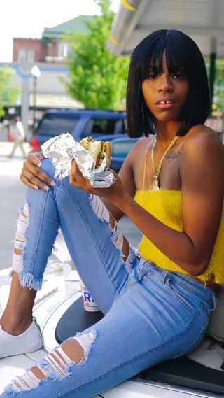 美国，芝加哥，咬合，间隙齿，部分，头发，短，管状顶部