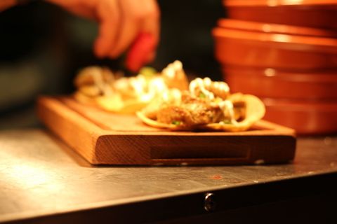 食物，玉米饼，法吉塔，新鲜，辛辣，美食，墨西哥，传统