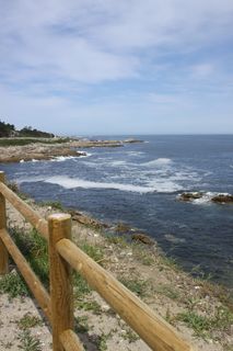 ria，云，风景，海，水，浪，天空，风景-自然