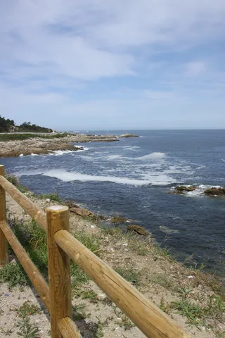 ria，云，风景，海，水，浪，天空，风景-自然