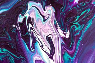 颜色, 丙烯酸漆, 艺术, 绘画, 结构, 摘要, 铸造, 绿松石