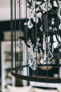 漂亮的复古客厅内饰