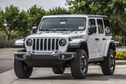 停车的Rubicon照片