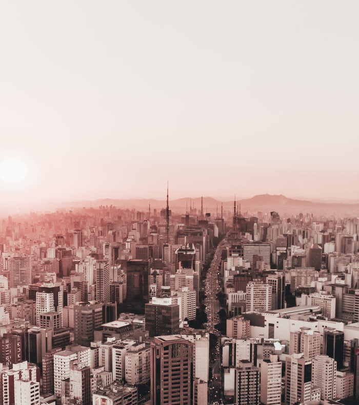城市，天空，建筑物，摩天大楼，城市景观，城市景观，深褐色，高