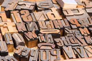 字母，书籍印刷，字体，排版，木字，艺术，书写，阅读