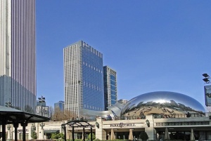 芝加哥豆，芝加哥，伊利诺伊州，建筑，城市，建筑结构，建筑外观，天空