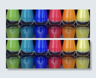 透明玻璃瓶, 指甲油, 颜色, 油漆, 指甲, 脚趾甲, 化妆品, 指甲设计