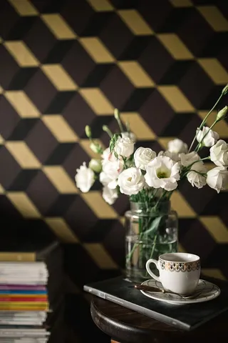 现代深色客厅设计