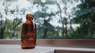 实验、化学、bokeh、日光、瓶子、过氧化氢、x-a2、富士胶片